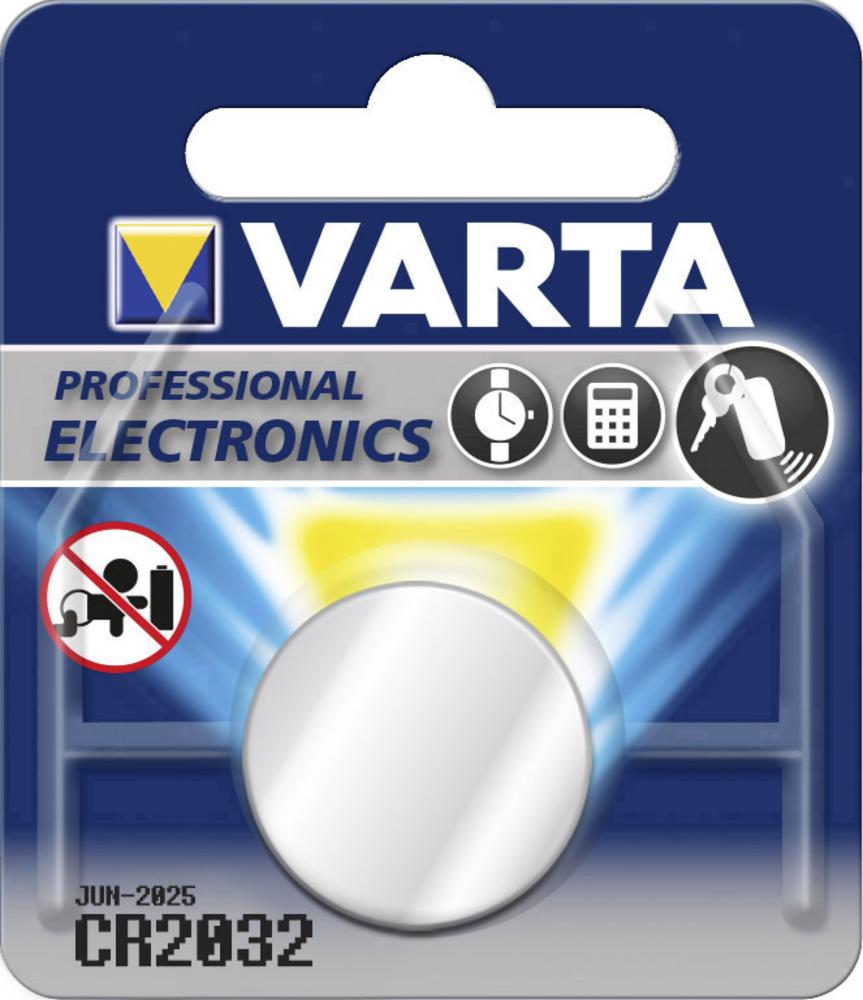 Varta lithium cr2032 3v batterij