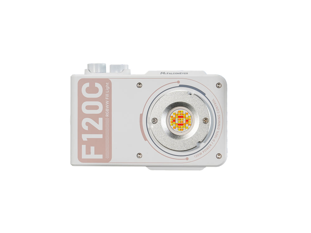 Falcon eyes rgbww cob pocket led lamp set f120c