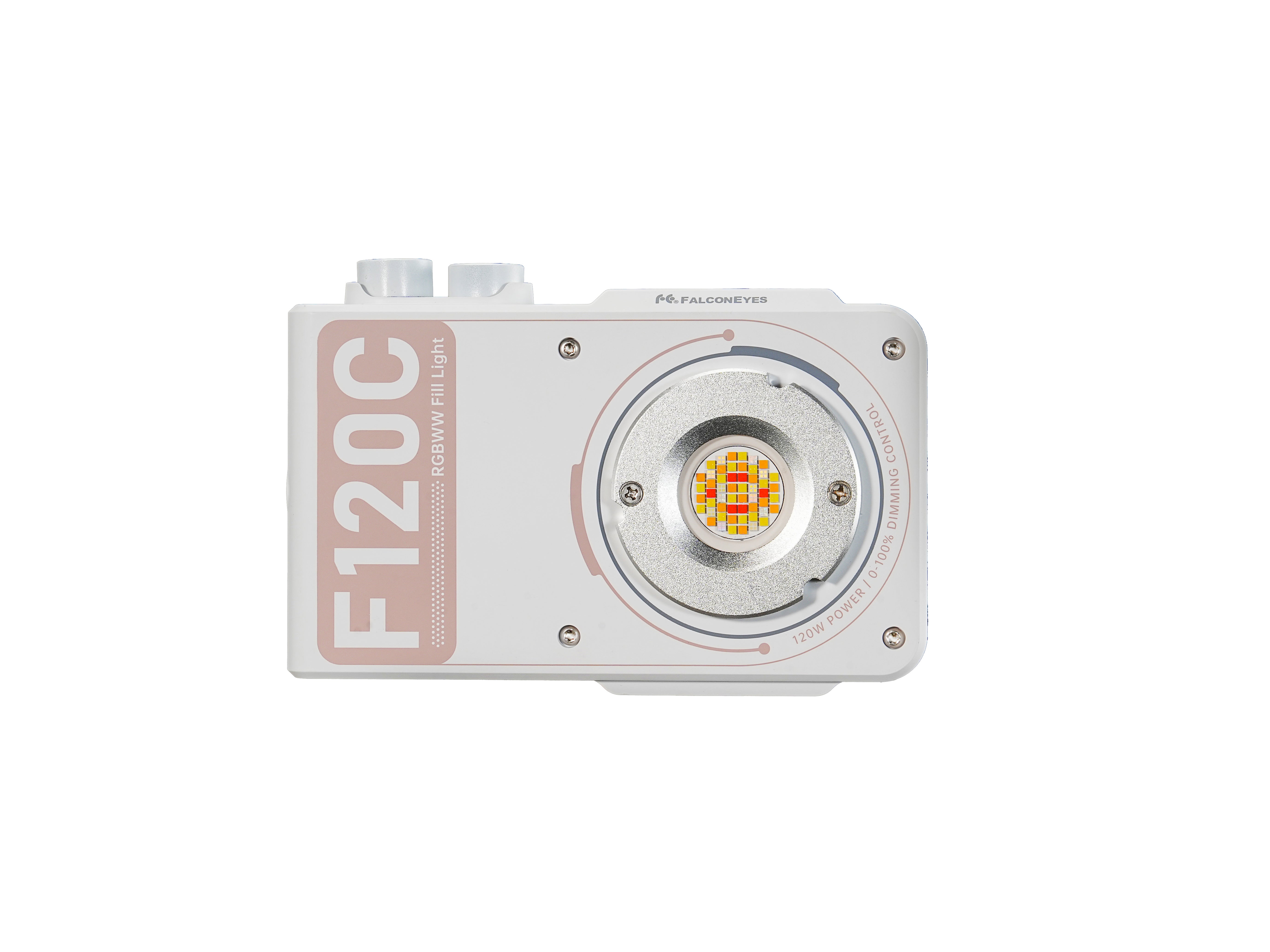 Falcon eyes rgbww cob pocket led lamp set f120c