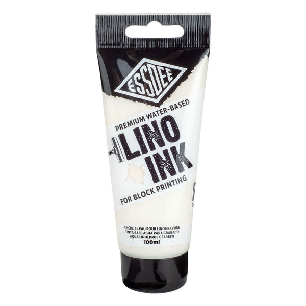 Essdee lino inkt - wit 100ml