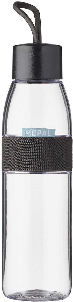 Mepal waterfles ellips 500 ml nordic zwart
