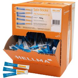 Zout sticks hellma 750 stuck á 0,2 g