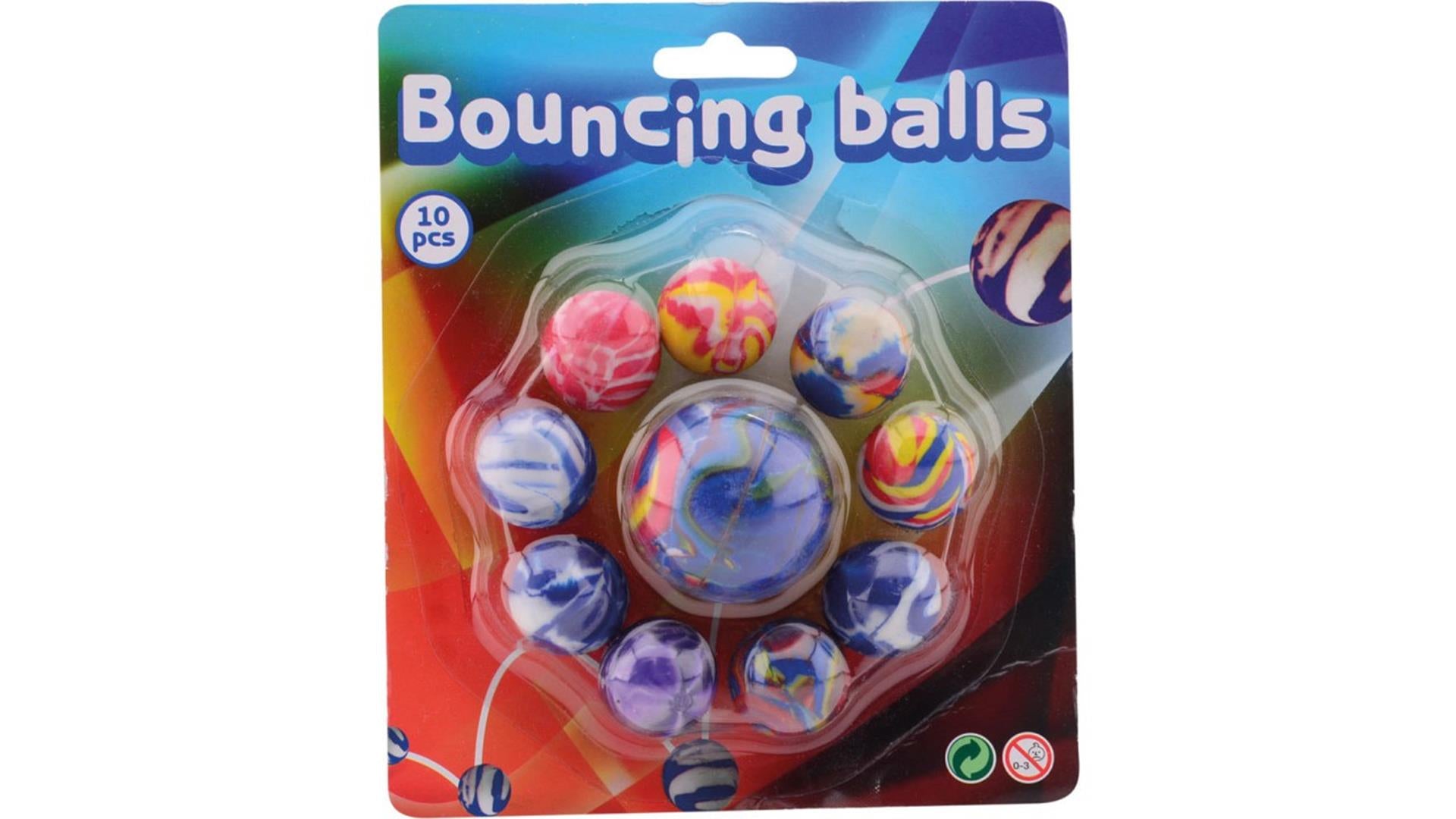 Zomerpret Stuiterballen, 10st.