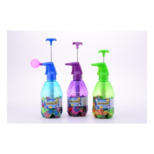 Johntoy Aqua water balloon filler with 250 neon water bombs