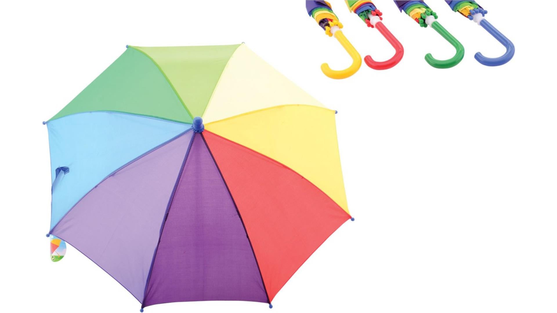 Johntoy regenboogparaplu, ø 68 cm