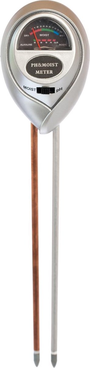 Natuur ph- en aanduidingsmeter 6x3,8x26 cm