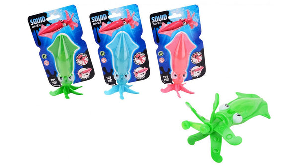 Johntoy Aqua Fun Torpedo Octopus on card