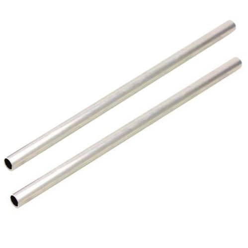 Tube en aluminium 2 pièces. pour les rouleaux de fond 130 cm x 5,5 cm x 2,5 mm