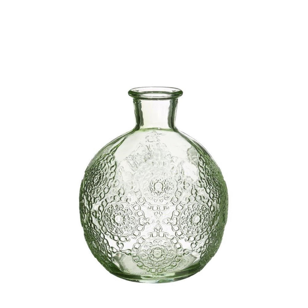 Ideas 4 seasons vaas bologna groen ø9,5xh12cm