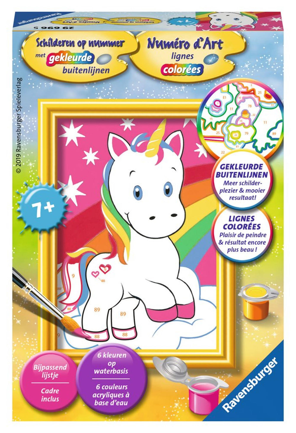 Ravensburger Paint by Numbers Cute Unicorn