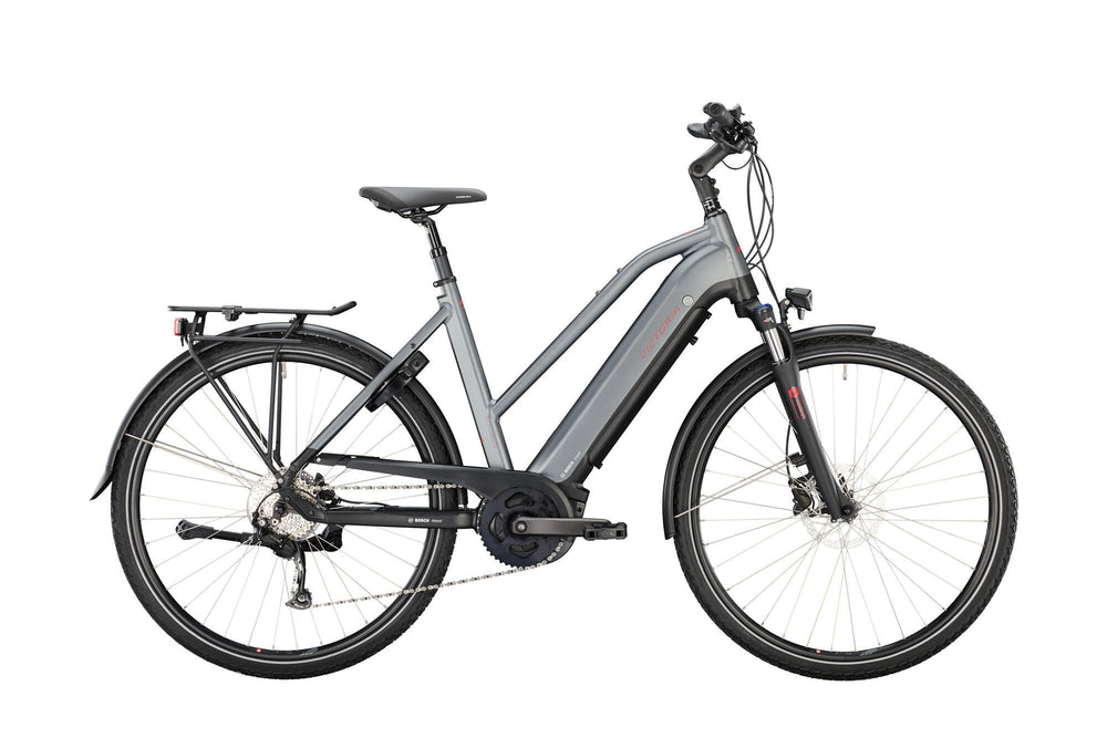 Victoria elektrische trekkingfiets etrekking 12.6 mod. 22 ebike vict. e-trek. 12.6 28 48 trap. 9sp grey matt