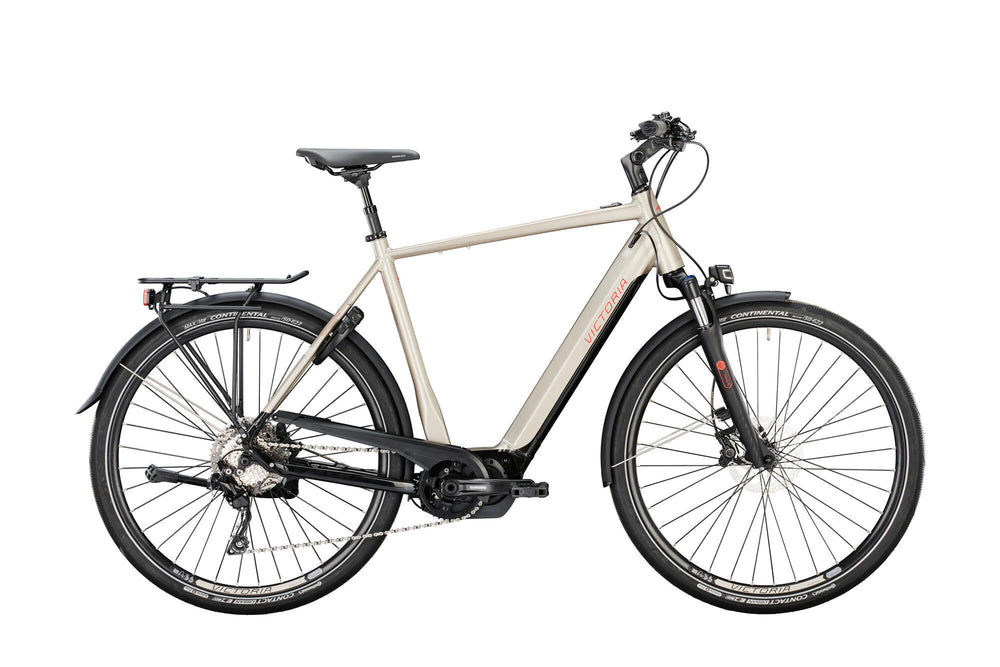 Victoria elektrische trekkingfiets etouring 12.8 mod. 22 ebike vict. e-tour. 12.8 28 60 diam. 10sp grey