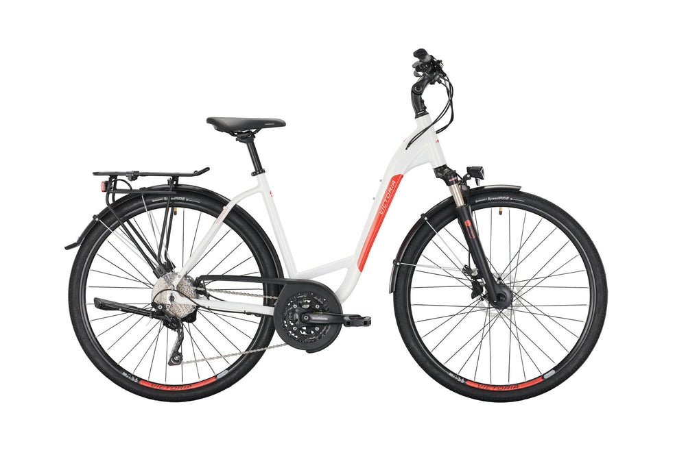 Victoria trekkingfiets trekking 8.6 mod. 22 bike vict.trekking 8.6 28 51 wave 30sp white