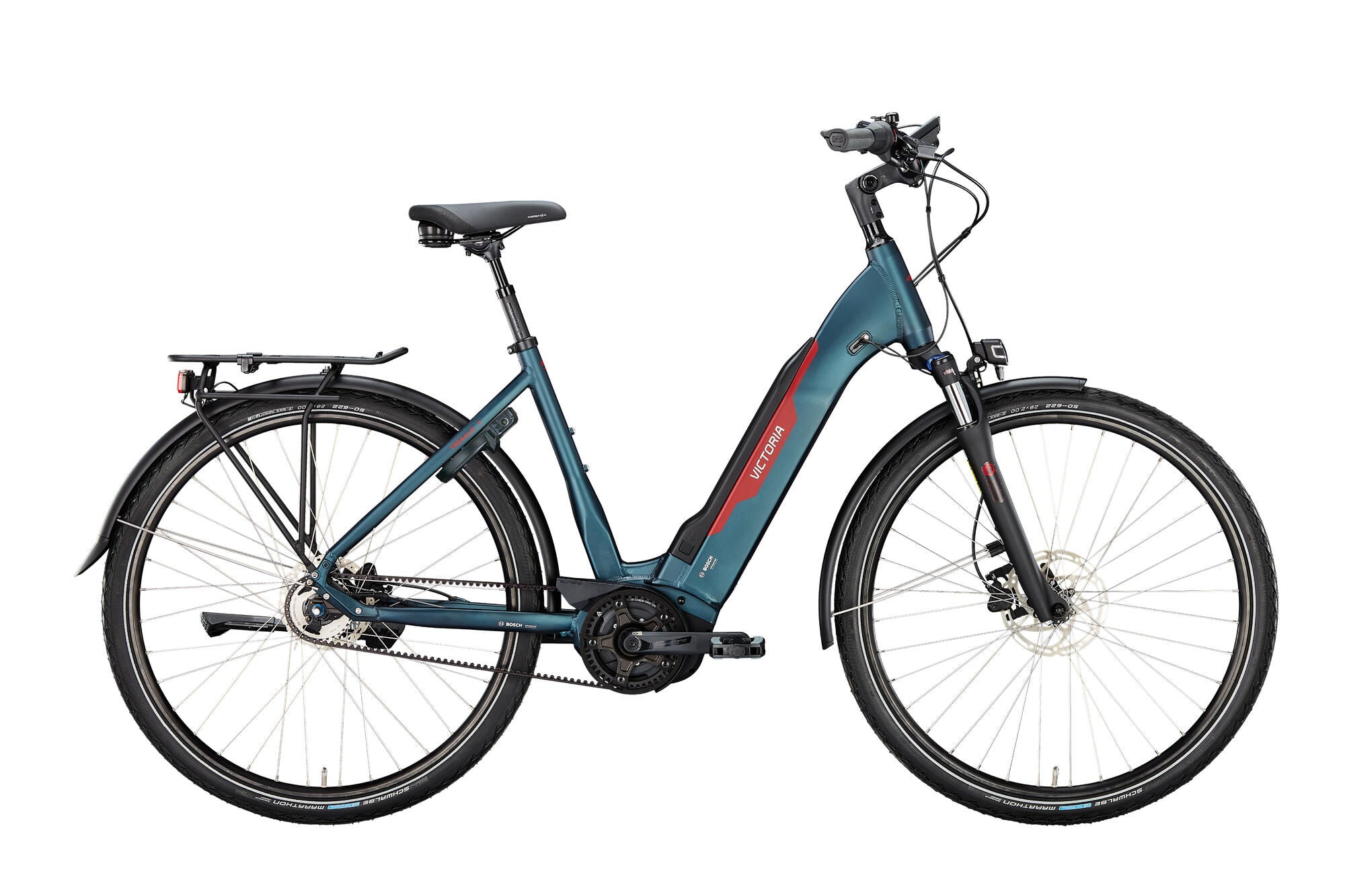 Victoria elektrische trekkingfiets tresalo 7 (#1) ebike vic.tresalo 7 28 56 wave 5sp cb dark night