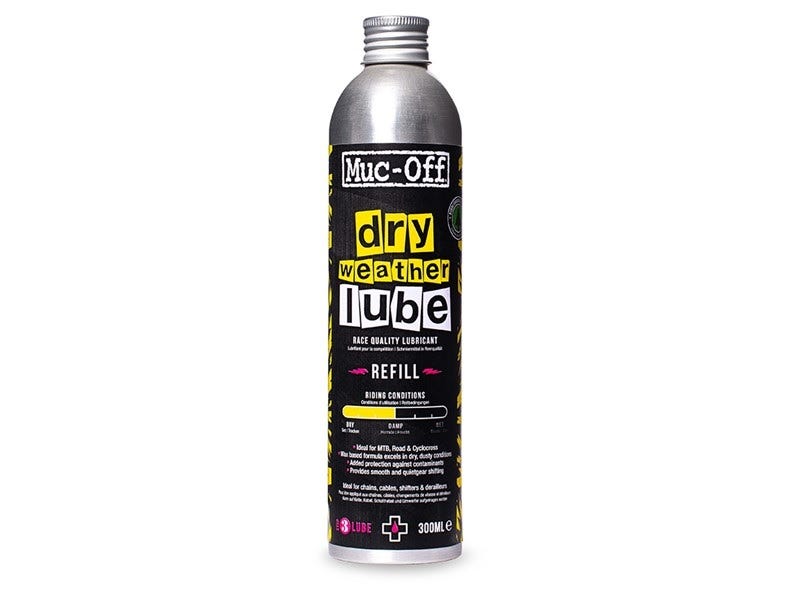 Muc-off fietsonderhoud dry lube 300ml navulverpakking