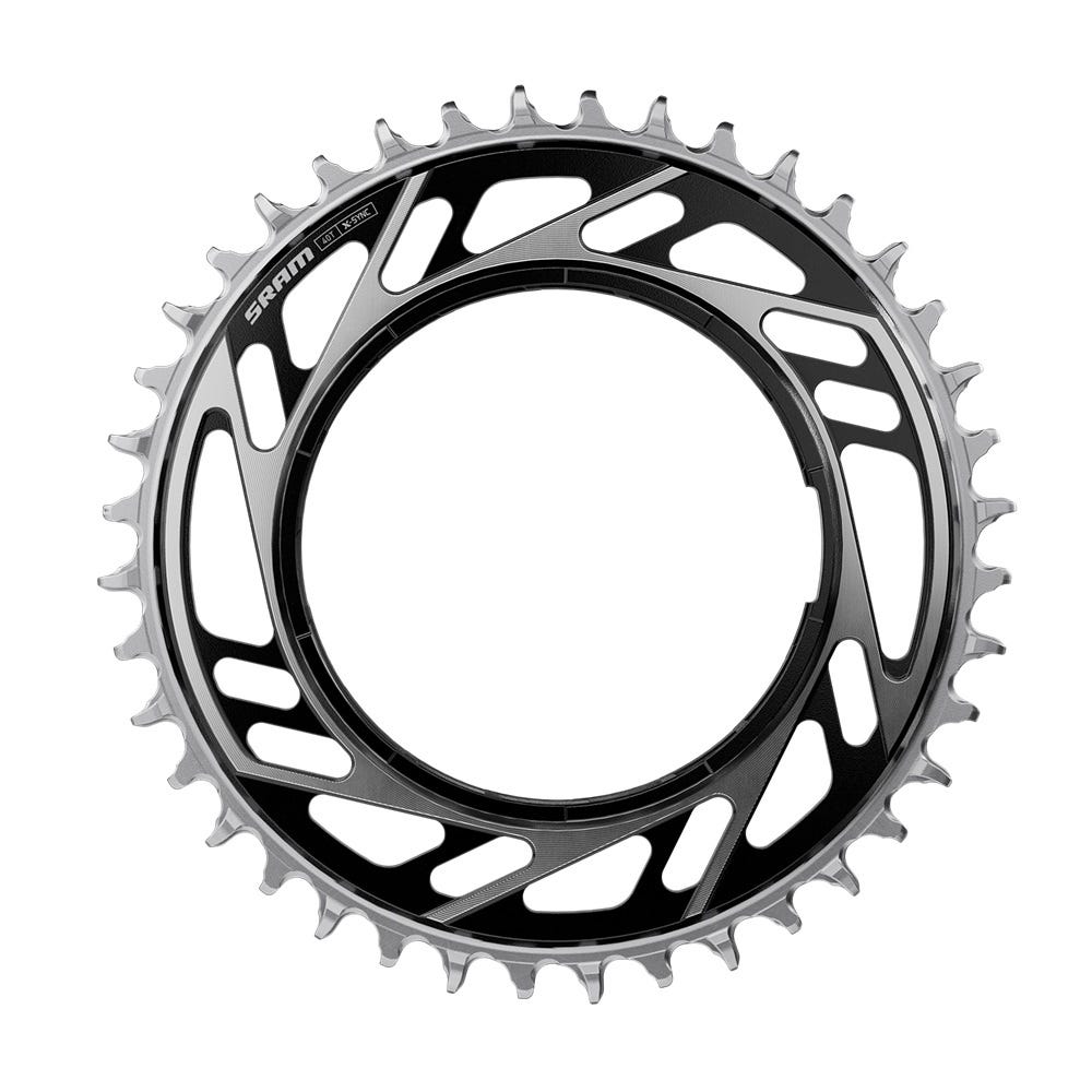 Sram kettingblad red 46t x-sync e1 threaded mount black silver