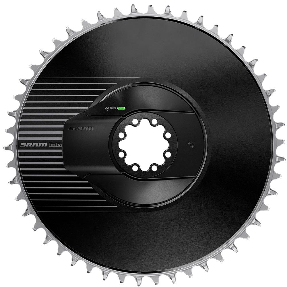 Sram powermeter red kit axs aero 56t direct mount e1 black silver incl. blad