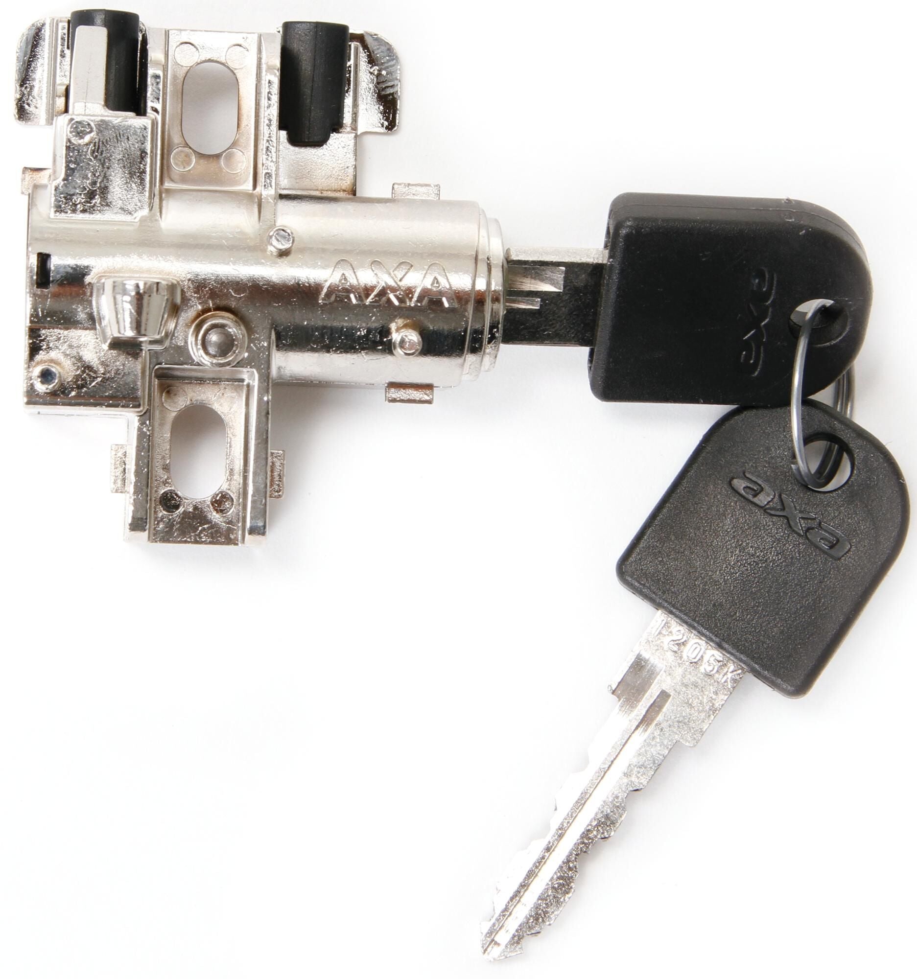 Axa accu-slot battery lock bosch f. frames, from 2014, black