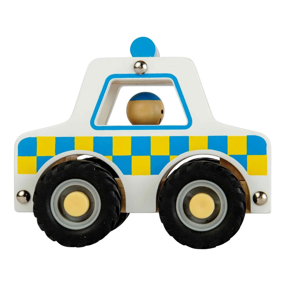 Bigjigs houten politie auto