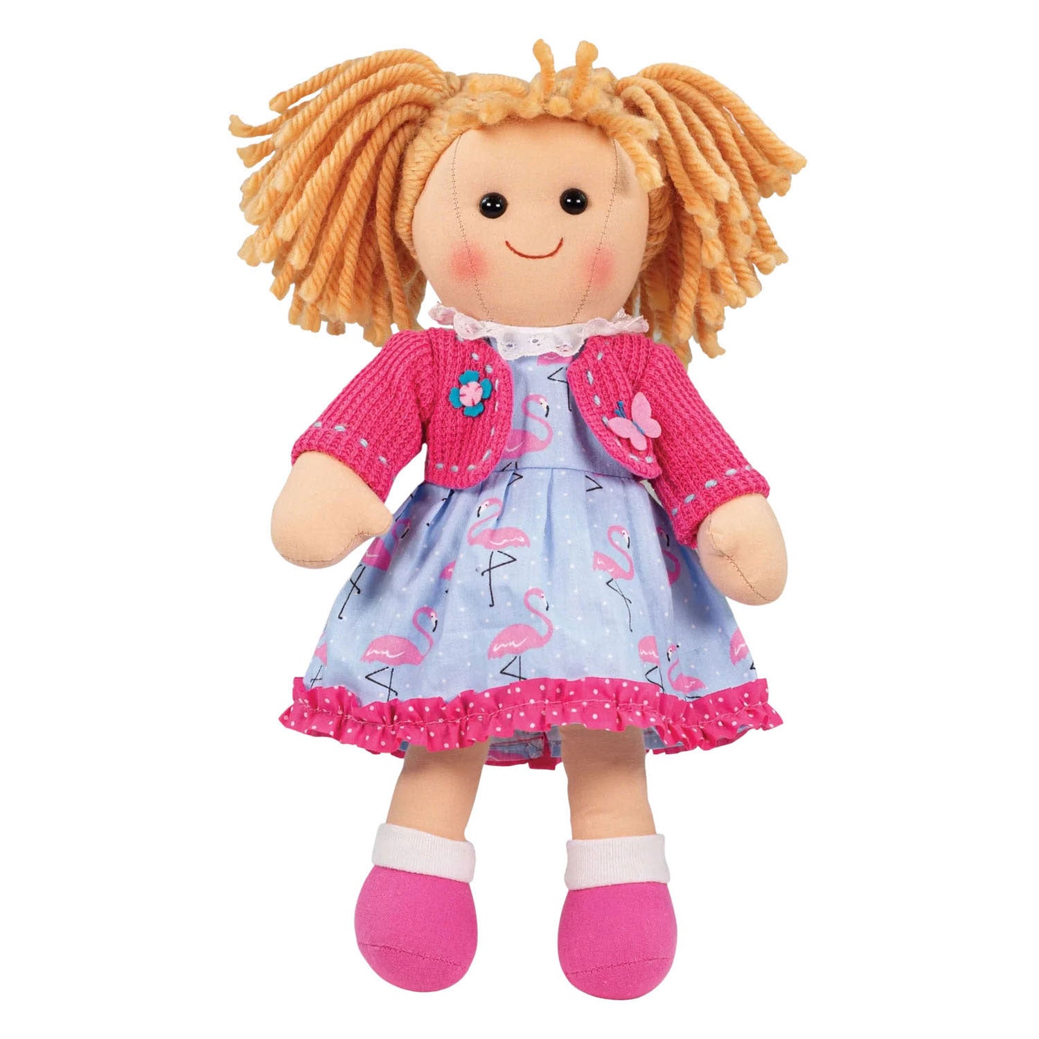 Bigjigs stoffen pop maggie - 35cm