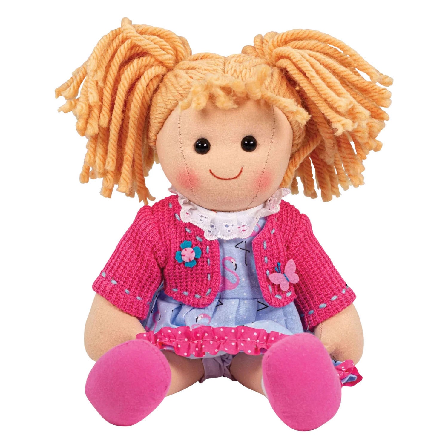 Bigjigs stoffen pop maggie - 35cm