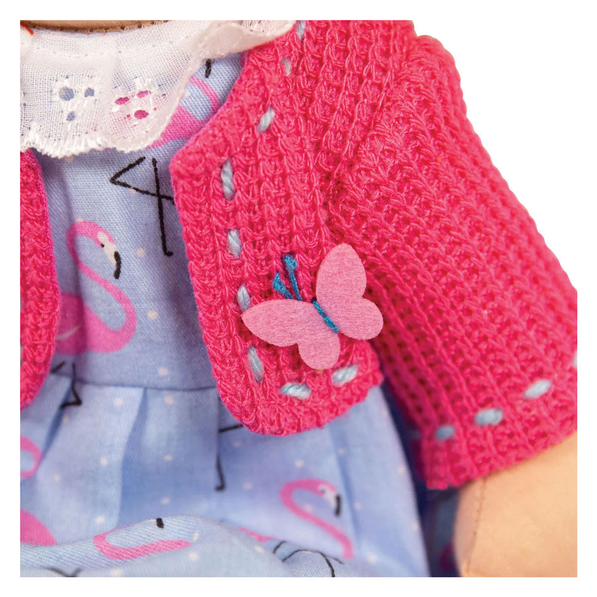 Bigjigs stoffen pop maggie - 35cm