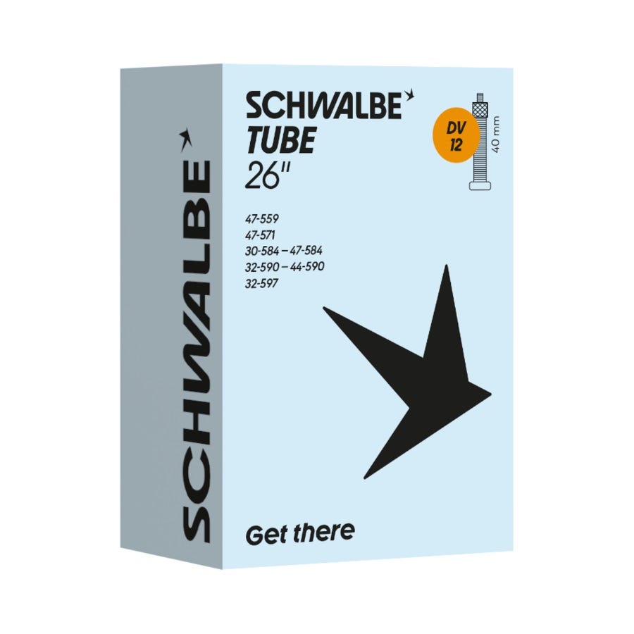 Schwalbe binnenband dv12 26 30 47-559 597 hv 40mm