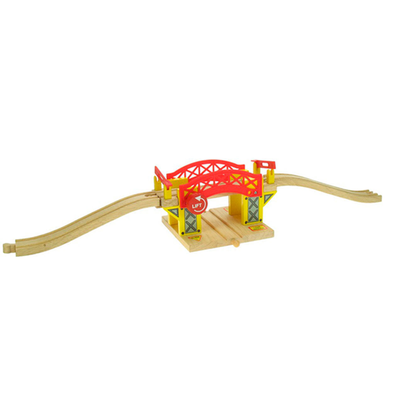 Bigjigs houten rails - hefbrug