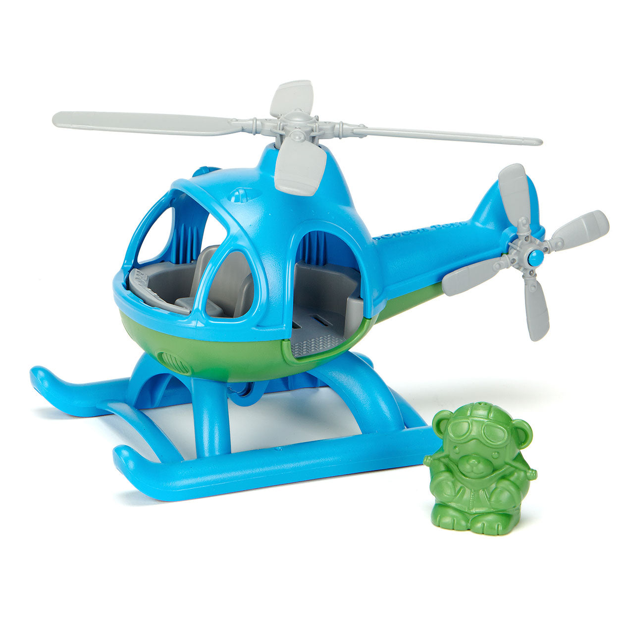 Bigjigs green toys helicopter