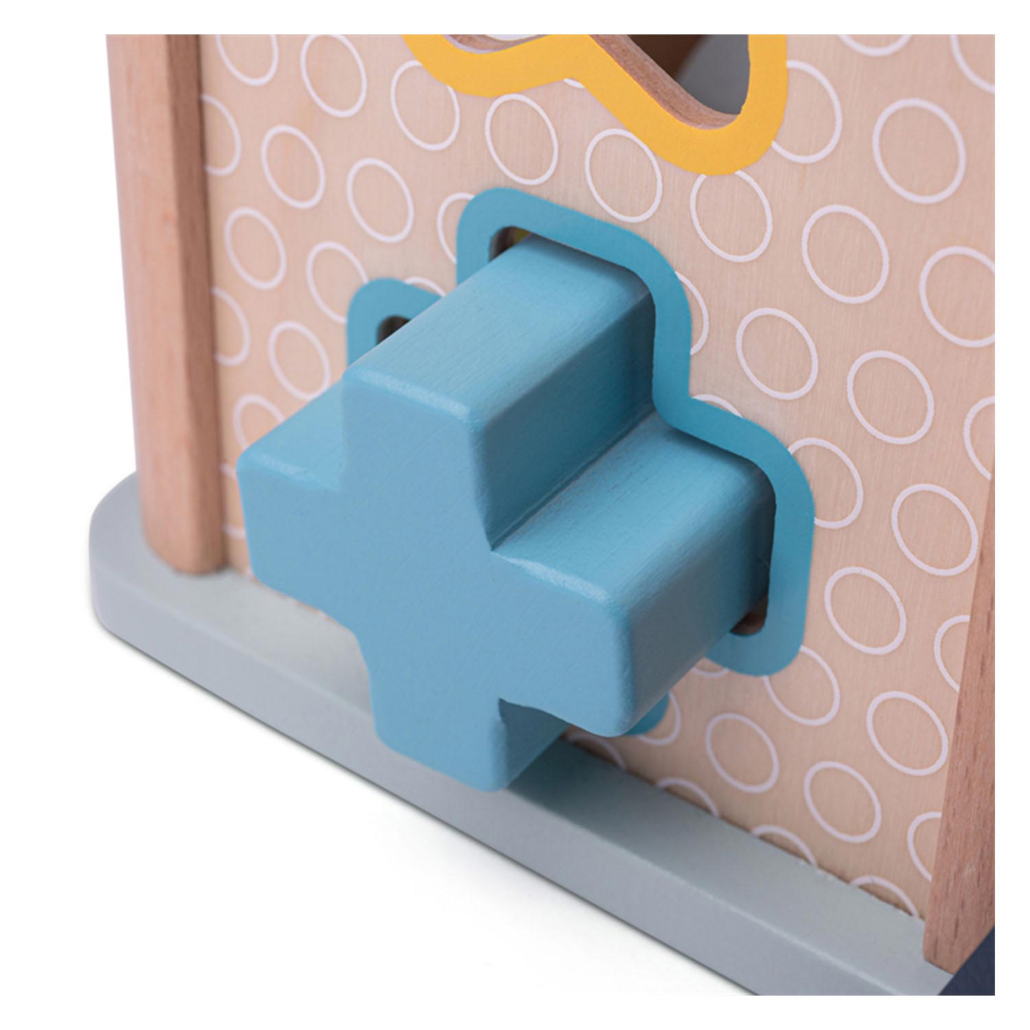 Bigjigs houten vormenstoof, 9dlg. - fsc 100%