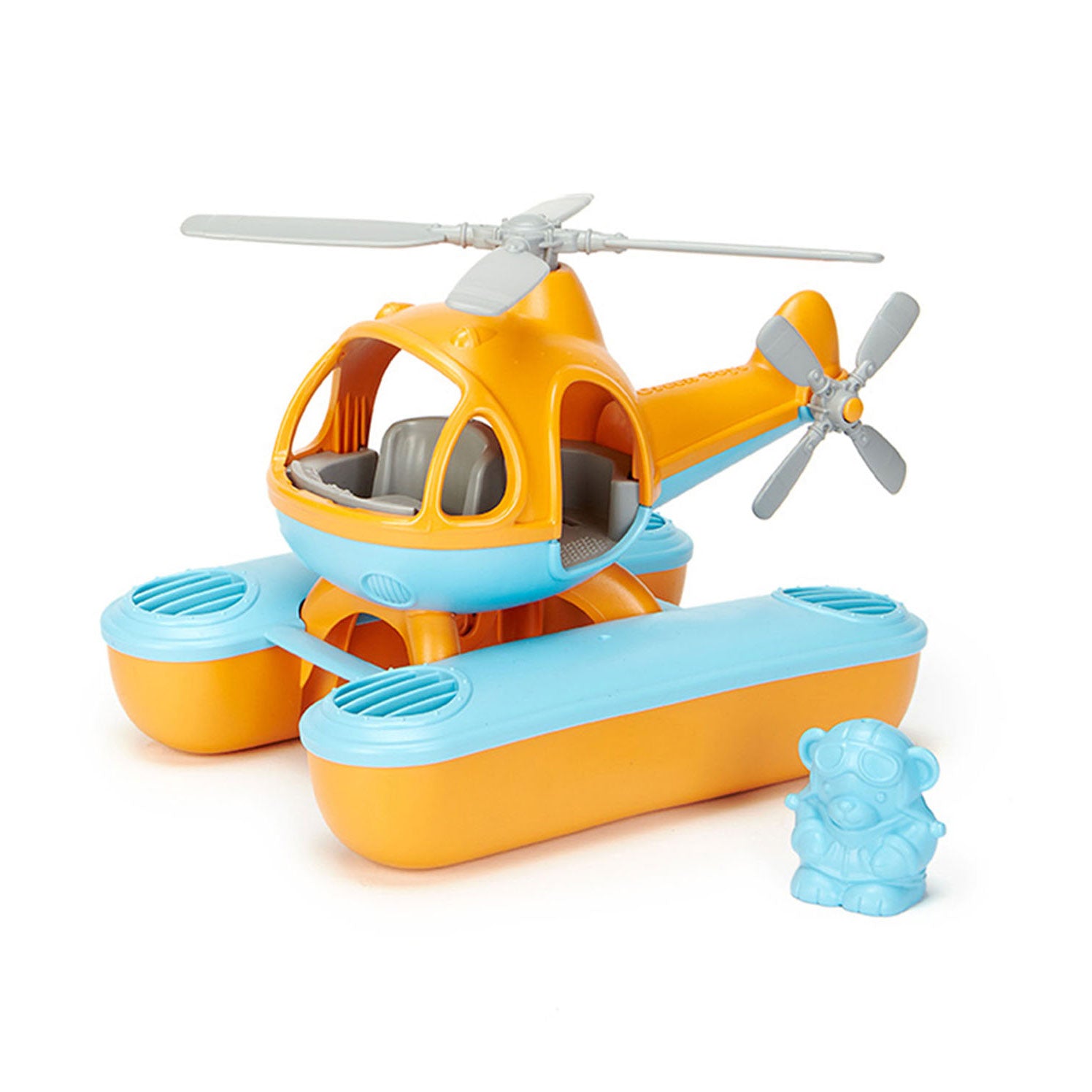 Green Toys Waterhelikopter Oranje Gerecycled Kunststof