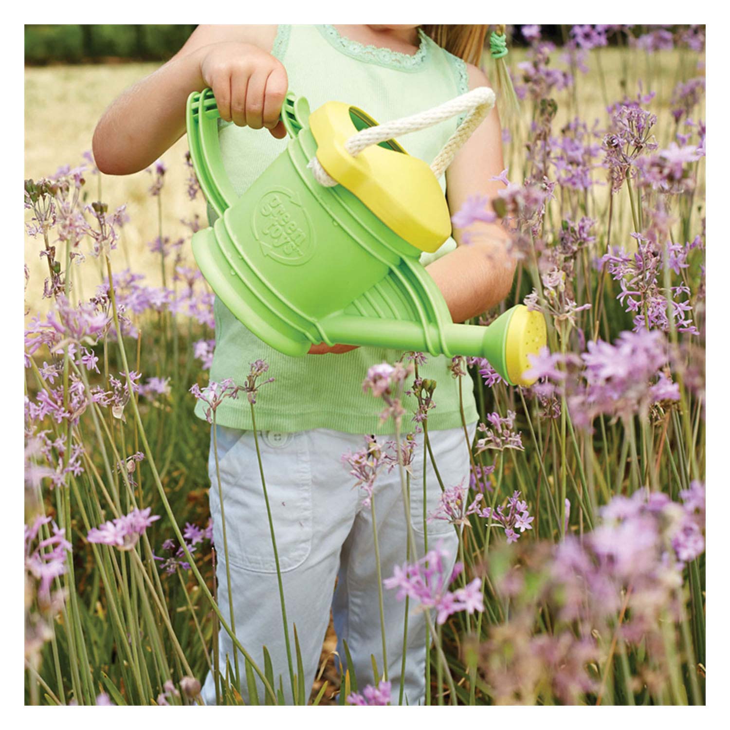Green toys watering can (green)