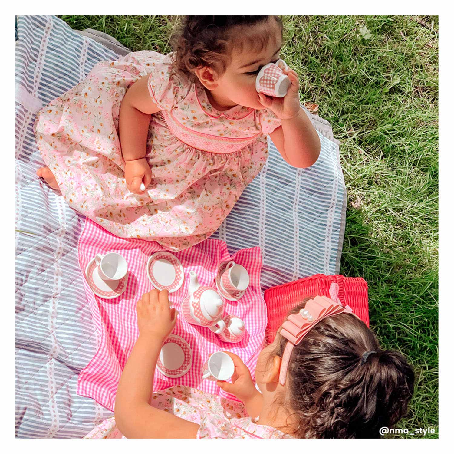 Tidlo Picknickset in Roze Koffer