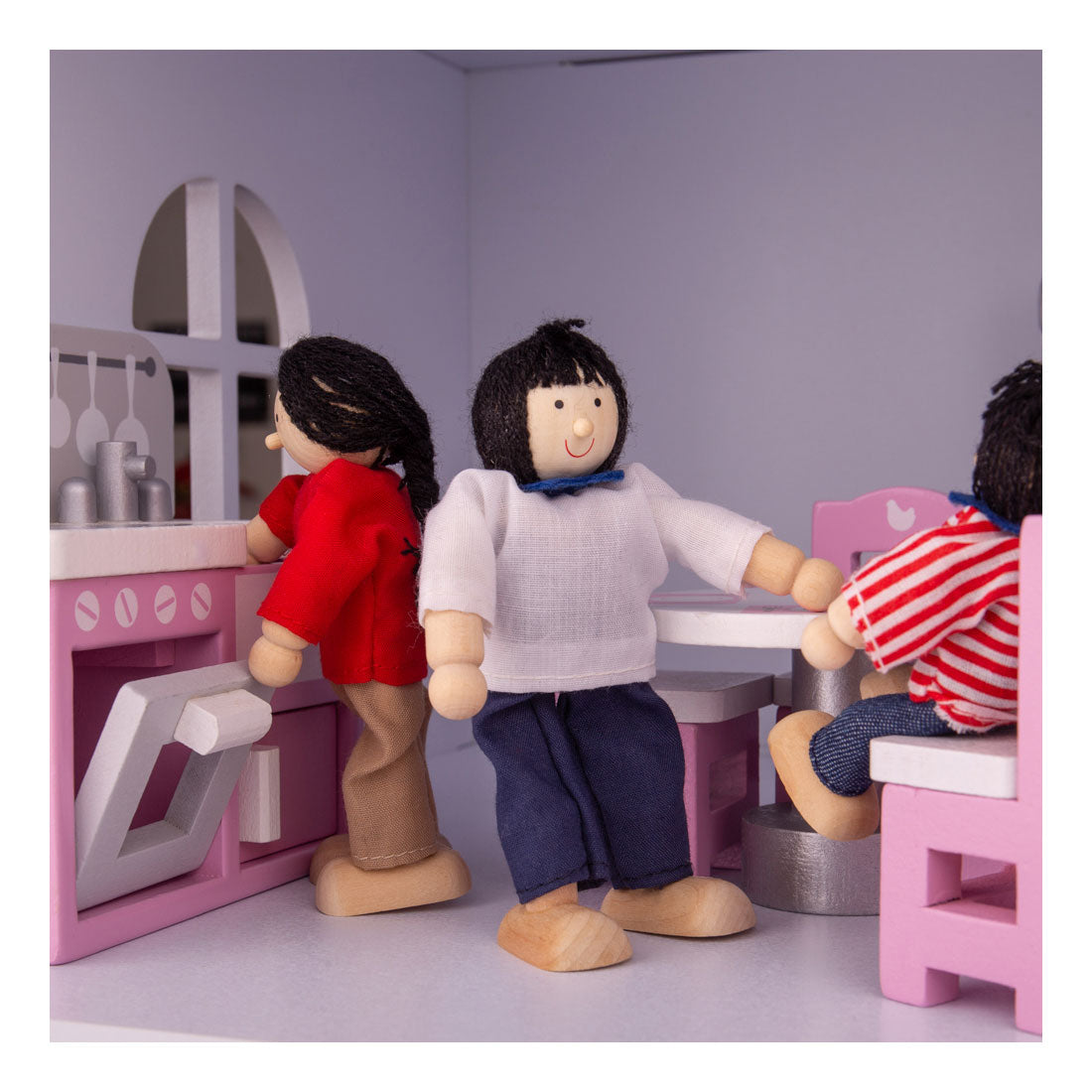 Tidlo Dollhouse Kitchen Accessory Set 9-piece