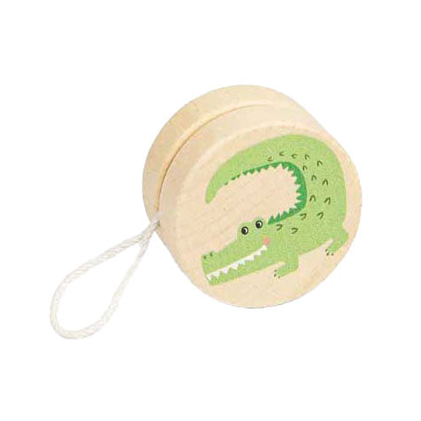 Bigjigs houten wilde dieren jojo