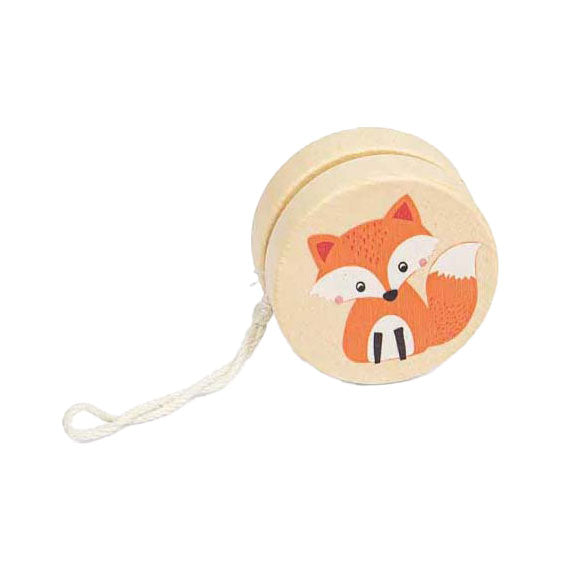 Bigjigs houten wilde dieren jojo