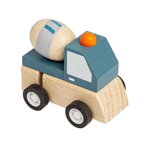 Bigjigs houten opwindvrachtwagen