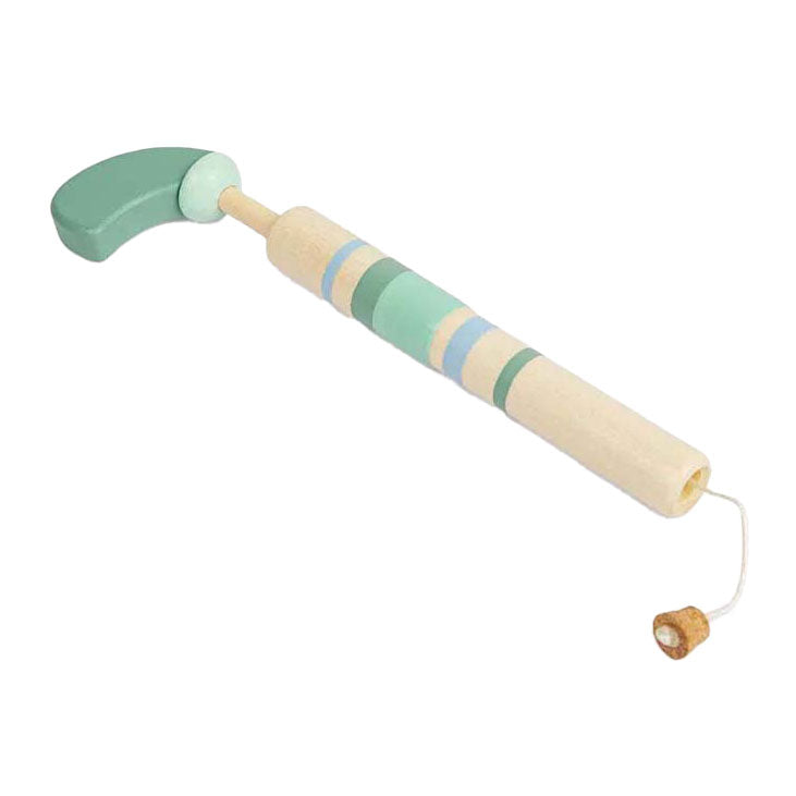 Bigjigs houten pistool met kurk