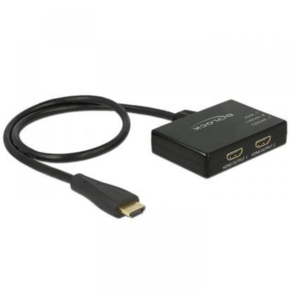 DeLOCK DeLOCK 1x HDMI-ingang > 2x HDMI-uitgang