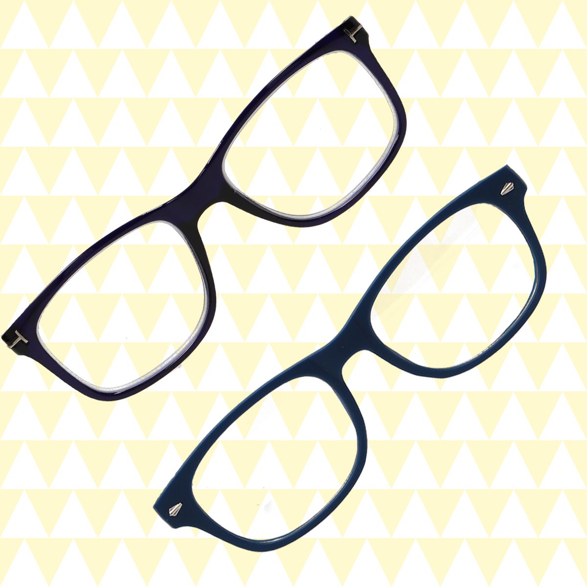 Spectrum leesbril blauw zwart vierkant 2.00