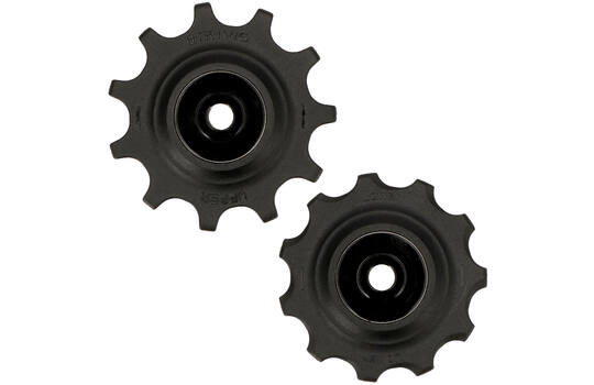 Trivio - derailleurwieltjes 11 11t chromo lagers