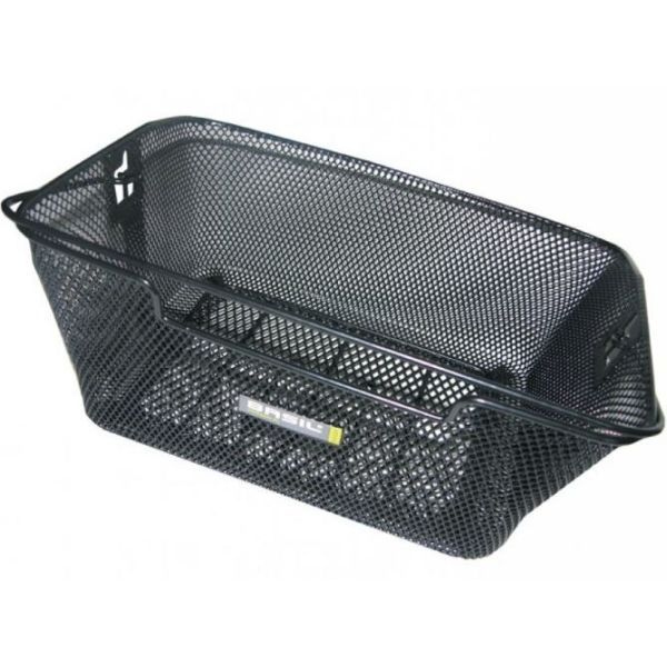 Basil Capri - bicycle basket - rear - black