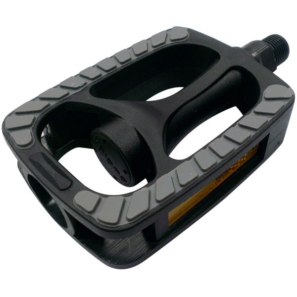Marwi Pedaalset SP-813 PP met grijze antislip inlay zwart (werkplaatsverpakking)