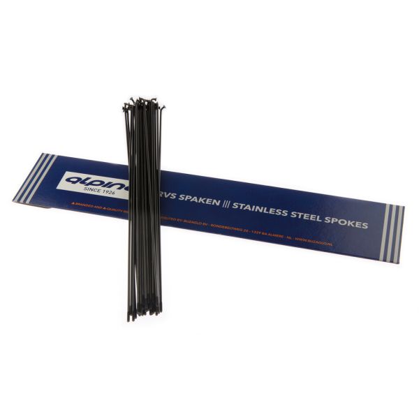 Alpina Spaken 13G (2,34mm) 272mm RVS Zwart (P36)