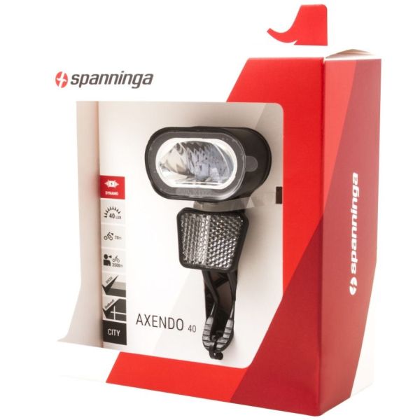 Spanninga koplamp Axendo 40 XDASc autodynamo