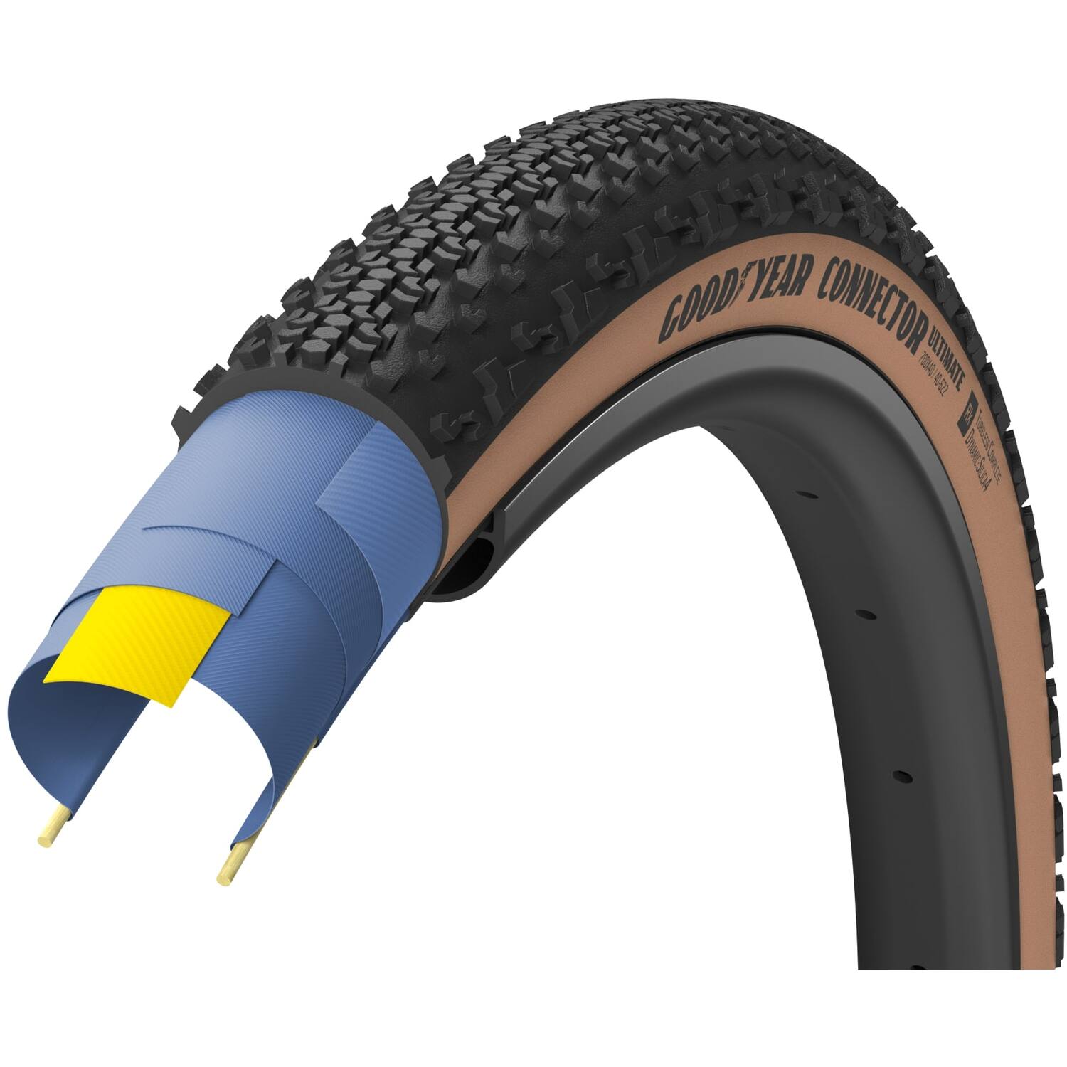 Goodyear - connector ultimate tlc 700x40c bruin