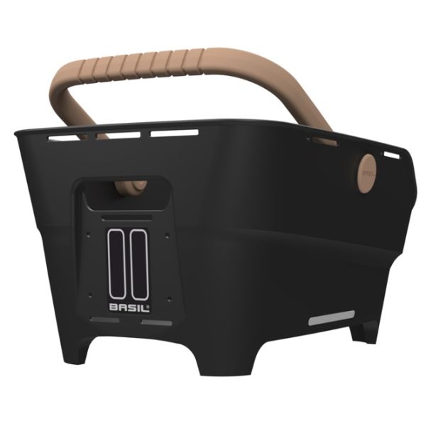 Basil fietsmand cento neo achter 46 x 23 x 14 cm - zwart