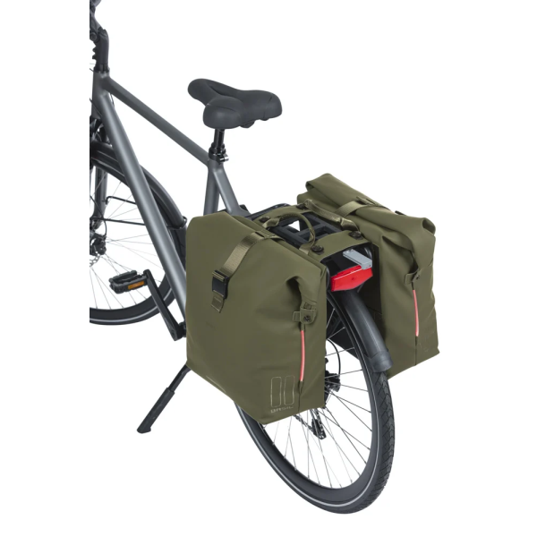 Basilicum tas soho dubbel groen | mik | 41l