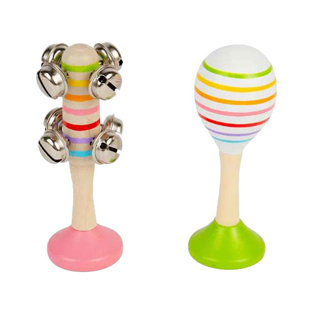 Bigjigs houten schudset, 2st.