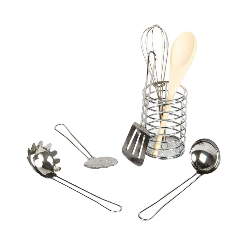 Bigjigs bestekpotje, 6dlg.